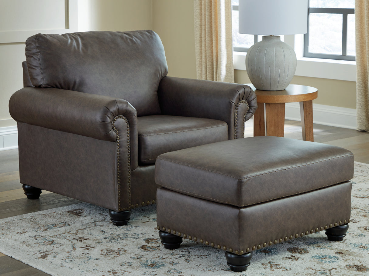 Roxmere 2-Piece Chair and Ottoman (Chair, Ottoman)