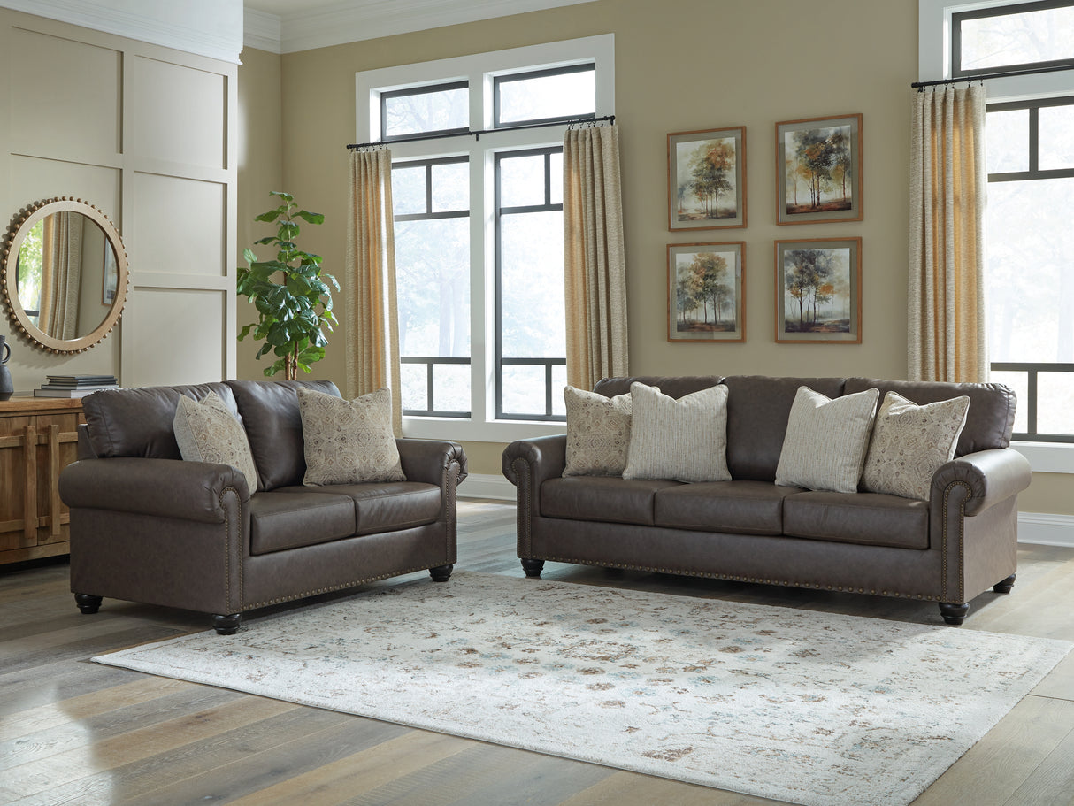 Roxmere 2-Piece Sofa and Loveseat (Sofa, Loveseat)