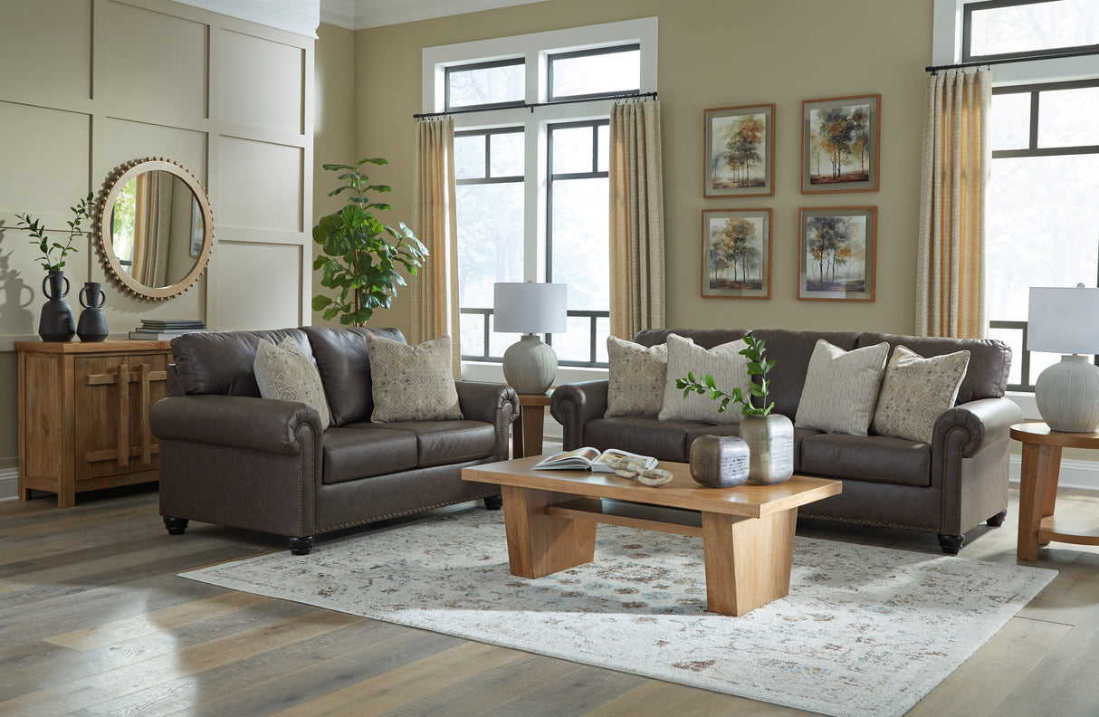 Roxmere 2-Piece Sofa and Loveseat (Sofa, Loveseat)