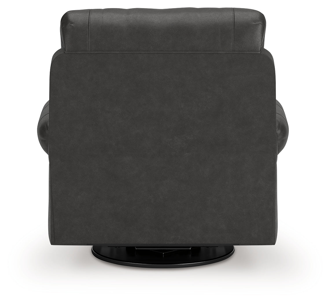 Chasemore Swivel Glider Recliner (Color: Granite)