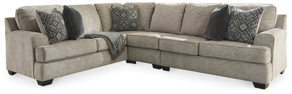 Bovarian 2-Piece Sectional (Configuration: 3-Piece (Bovarian Armless Chair, Bovarian Left-Arm Facing Sofa with Corner Wedge, Bovarian Right-Arm Facing Loveseat))