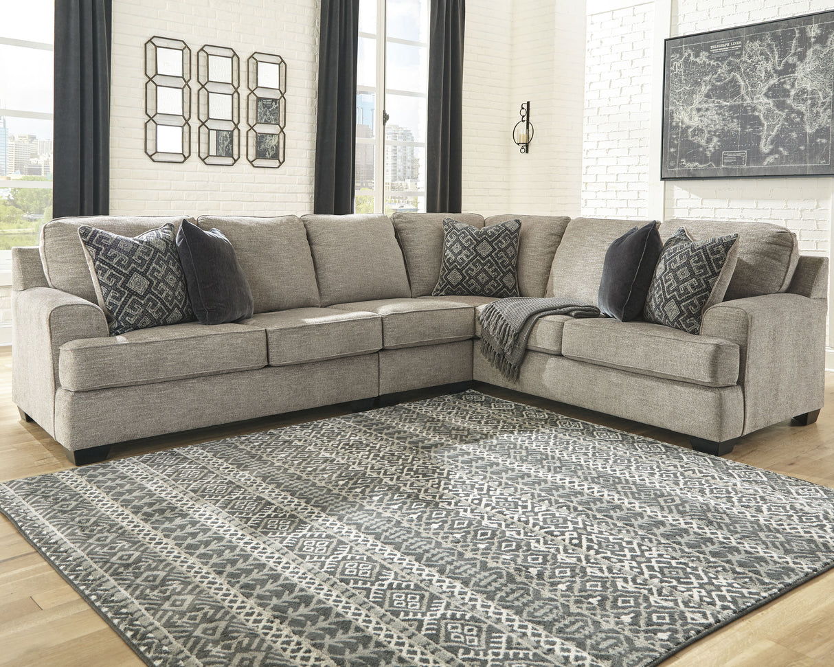 Bovarian 2-Piece Sectional (Configuration: 3-Piece (Bovarian Armless Chair, Bovarian Right-Arm Facing Sofa with Corner Wedge, Bovarian Left-Arm Facing Loveseat))