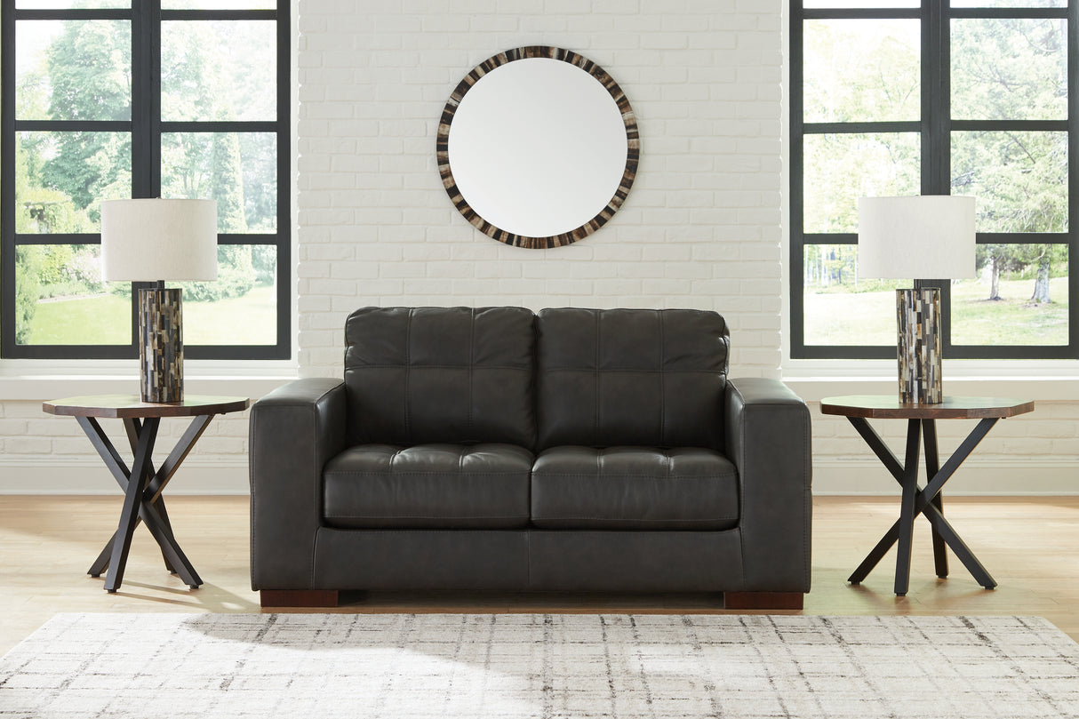 Luigi 4-Piece Sofa, Loveseat, Chair and Ottoman (Sofa, Loveseat, Oversized Chair, Ottoman)