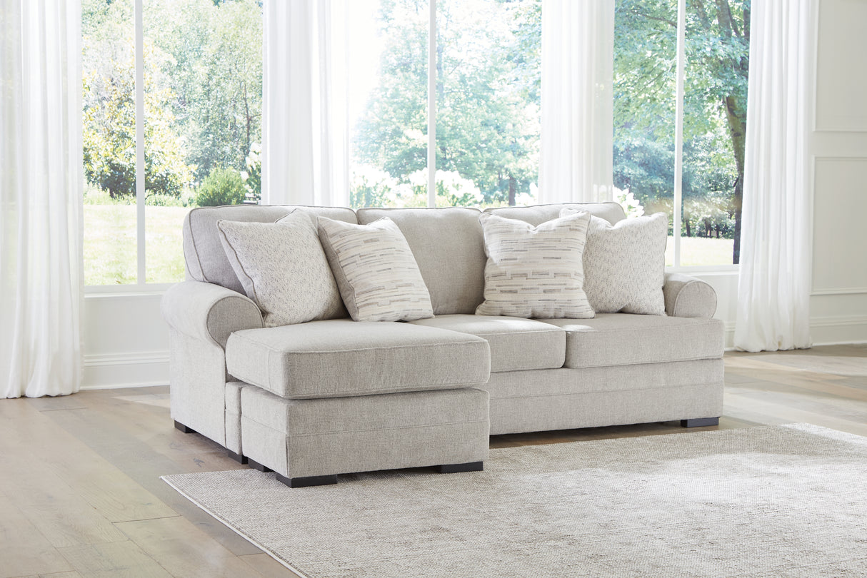 Eastonbridge 3-Piece Sofa Chaise, Chair, and Ottoman (Sofa Chaise, Oversized Chair, Ottoman)