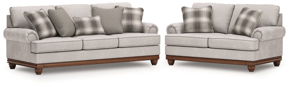 Clearbrooke 2-Piece Sofa and Loveseat (Sofa, Loveseat)