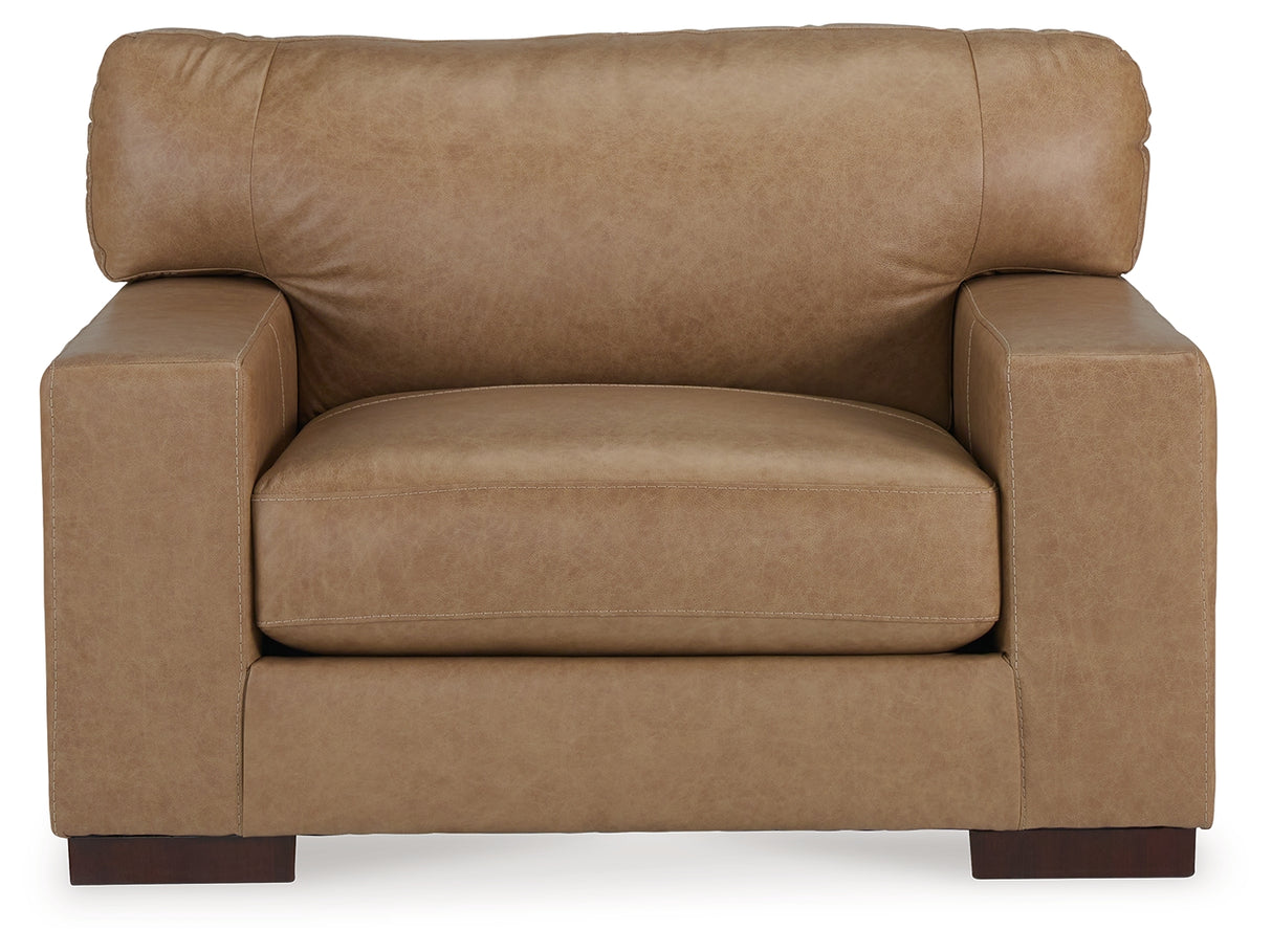 Lombardia 4-Piece Sofa, Loveseat, Chair and Ottoman (Sofa, Loveseat, Oversized Chair, Ottoman)