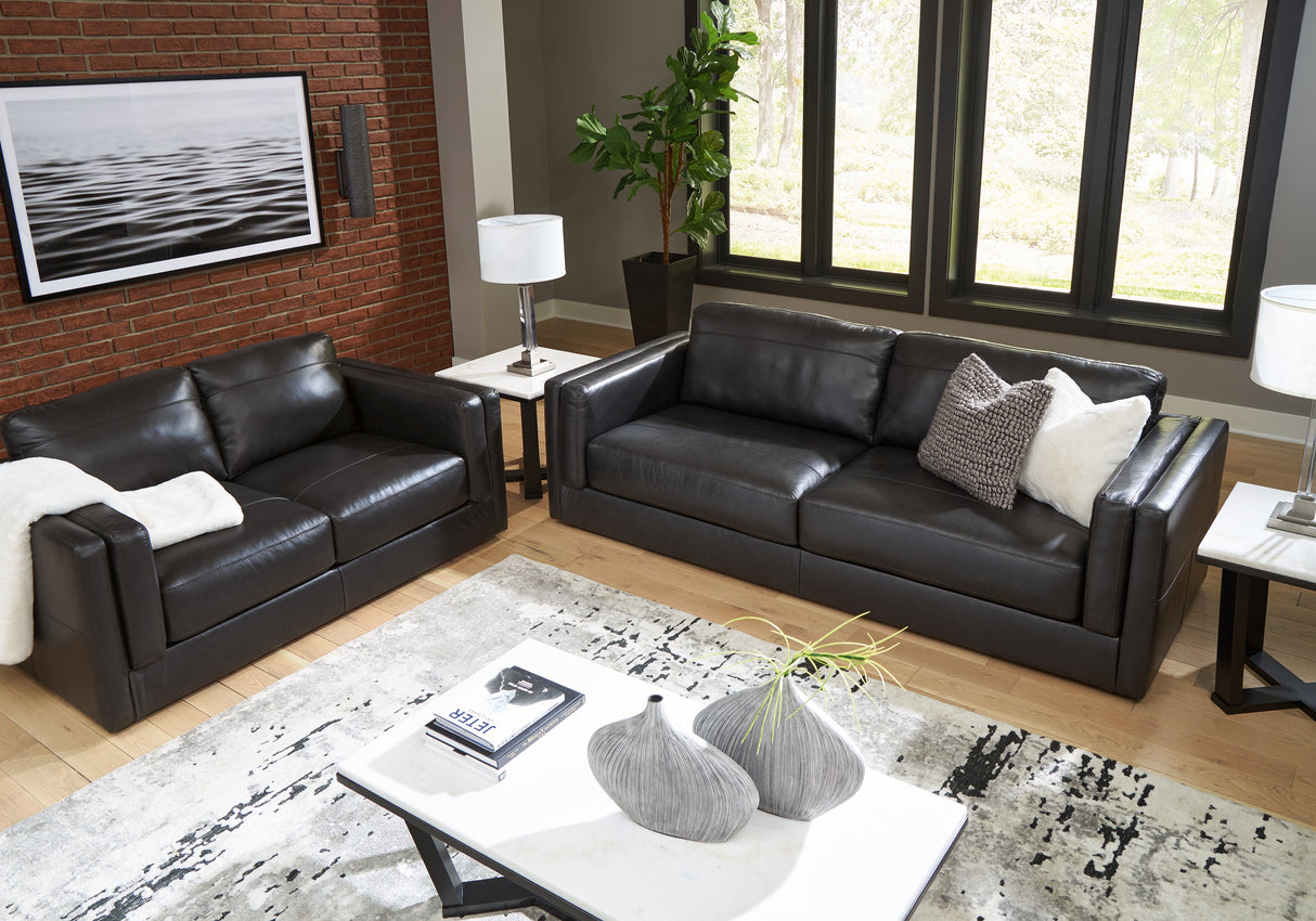 Amiata 2-Piece Sofa and Loveseat (Sofa, Loveseat)