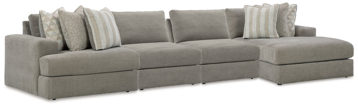 Avaliyah 4-Piece Sectional (Configuration: 4-Piece (Avaliyah Right-Arm Facing Corner Chaise, Avaliyah Armless Chair, Avaliyah Armless Chair, Avaliyah Left-Arm Facing Corner Chair))