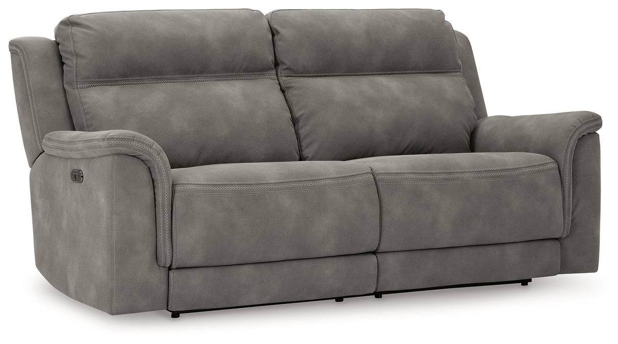 Next-Gen Durapella Power Reclining Sofa (Color: Slate)