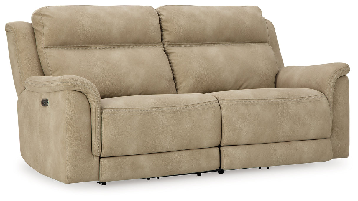 Next-Gen DuraPella Power Reclining Sofa (Color: Sand)