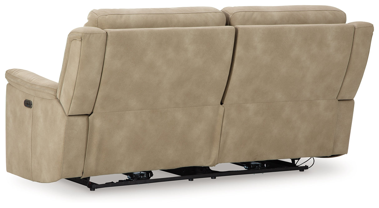 Next-Gen DuraPella Power Reclining Sofa (Color: Sand)