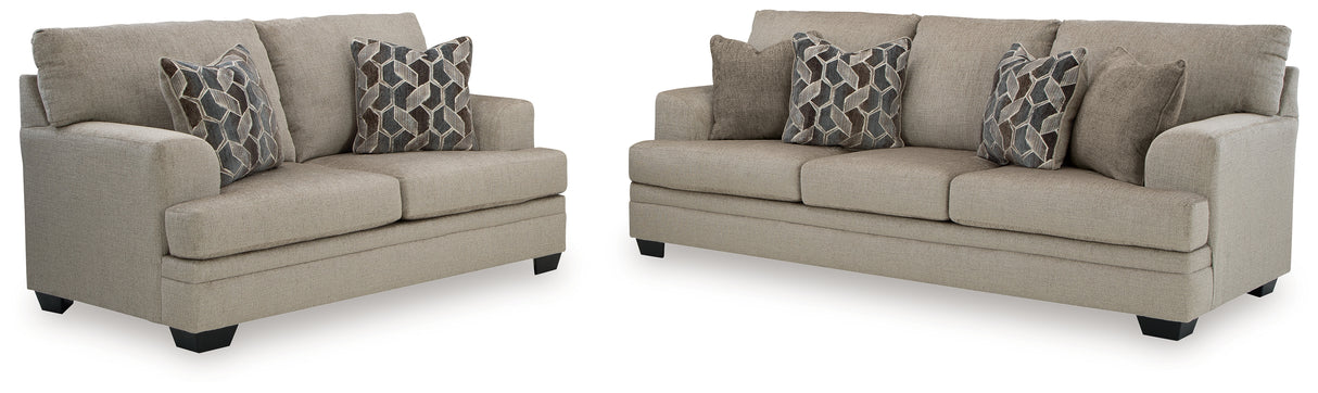 Stonemeade 2-Piece Sofa and Loveseat (Sofa, Loveseat)