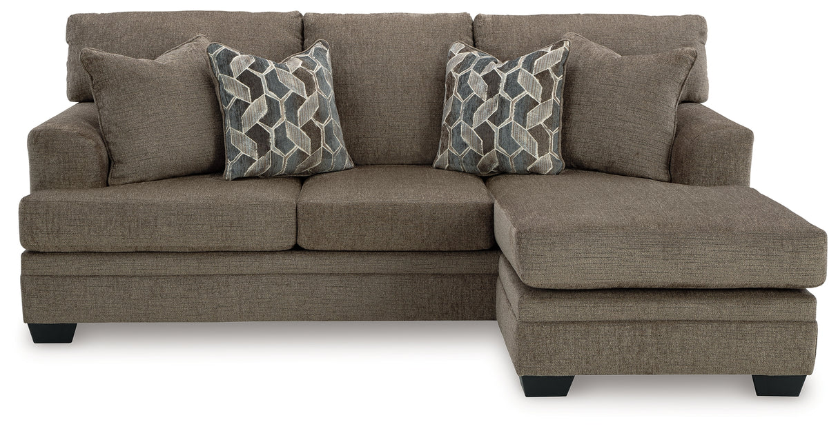 Stonemeade 3-Piece Sofa Chaise, Chair, and Ottoman (Sofa Chaise, Oversized Chair, Ottoman)
