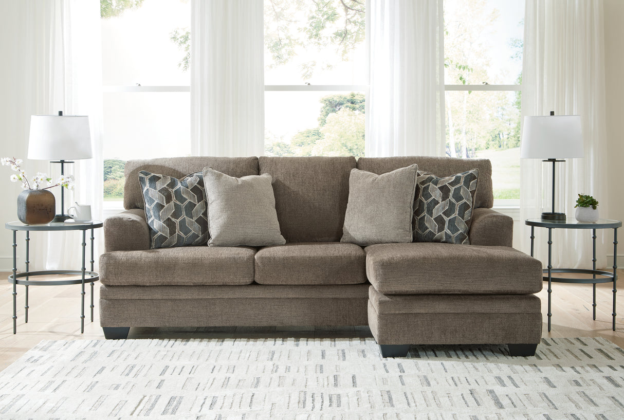 Stonemeade Sofa Chaise (Color: Nutmeg)