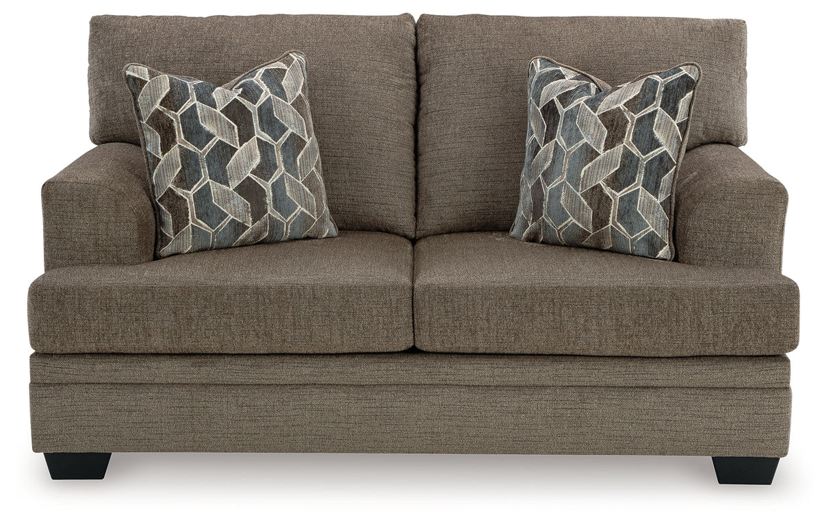 Stonemeade Sofa Chaise and Loveseat