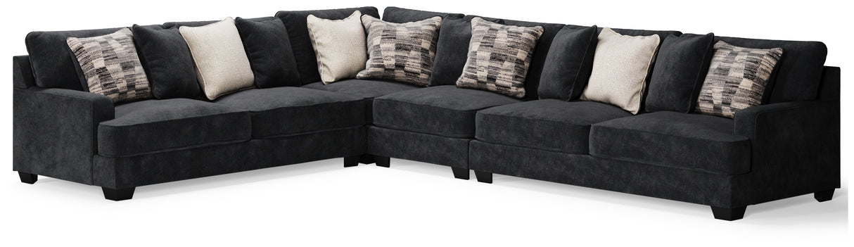 Lavernett 3-Piece Sectional (Configuration: 4-Piece (Lavernett Armless Chair, Lavernett Left-Arm Facing Sofa, Lavernett Right-Arm Facing Sofa, Lavernett Wedge))