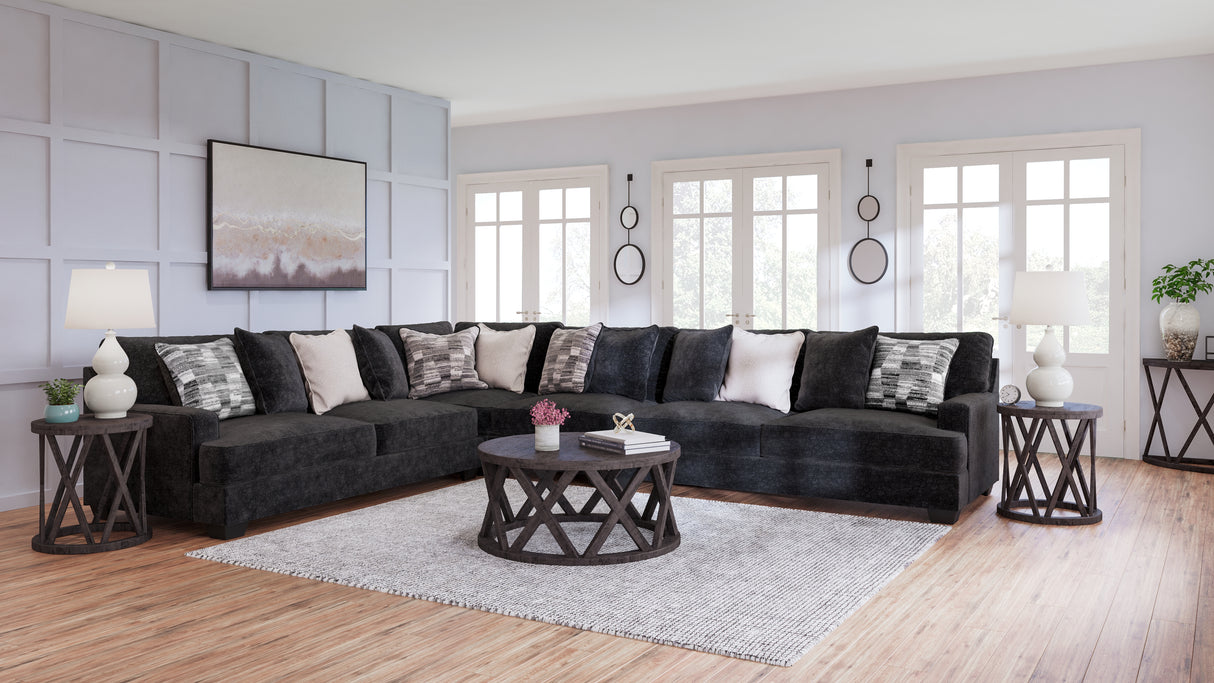 Lavernett 3-Piece Sectional (Configuration: 4-Piece (Lavernett Armless Chair, Lavernett Left-Arm Facing Sofa, Lavernett Right-Arm Facing Sofa, Lavernett Wedge))