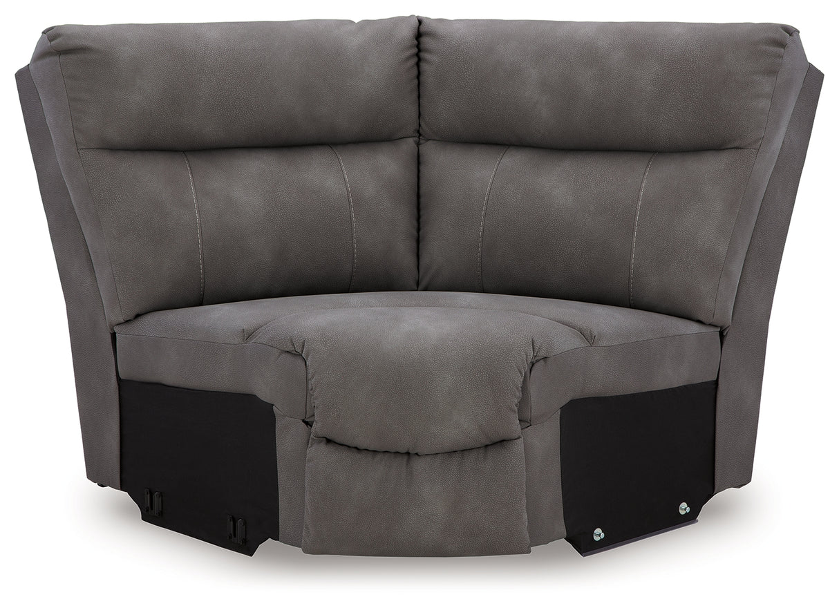 Next-Gen DuraPella 5-Piece Power Reclining Sectional