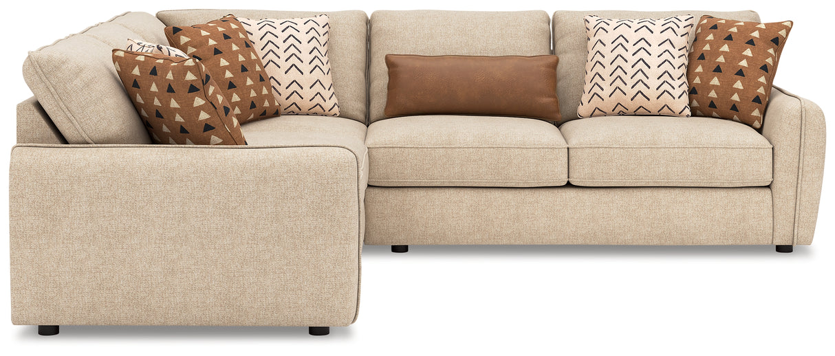 Seyler 4-Piece Sectional (Configuration: 3-Piece (Seyler Left-Arm Facing Sofa, Seyler Right-Arm Facing Sofa, Seyler Wedge))