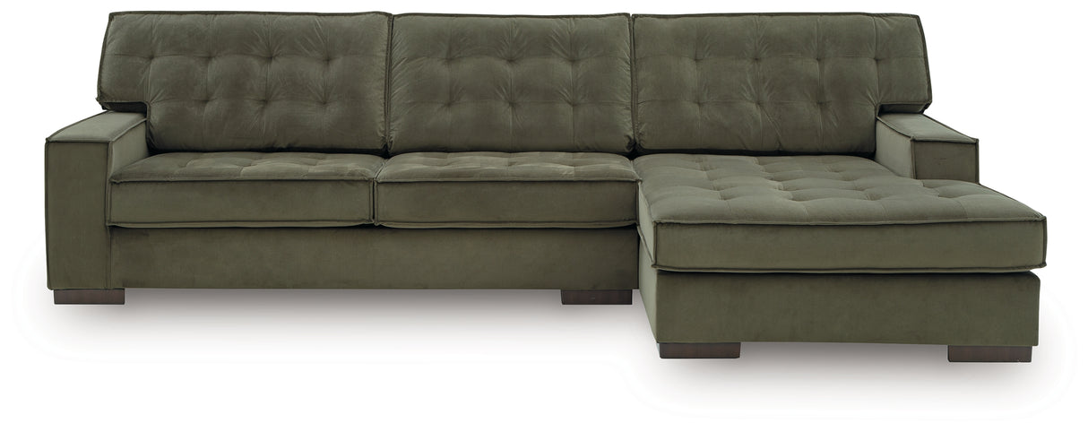 Caspian-Town 2-Piece Sectional with Chaise (Sectional Orientation: Right Arm Facing)