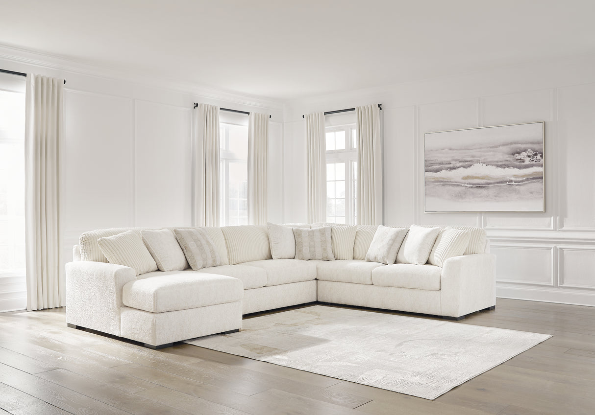 Chessington 4-Piece Sectional with Chaise (Sectional Orientation: Left Arm Facing)