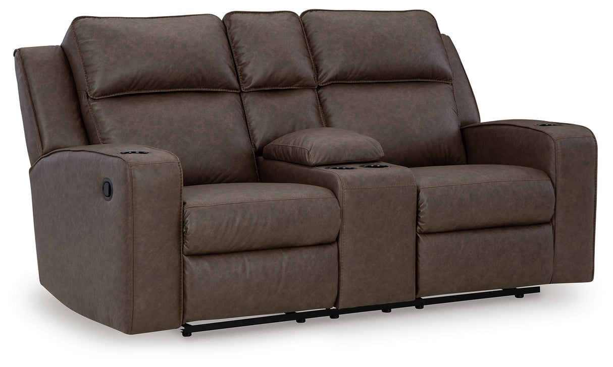 Lavenhorne 3-Piece Sofa, Loveseat and Recliner (Reclining Sofa with Drop Down Table, Reclining Loveseat with Console, Recliner)