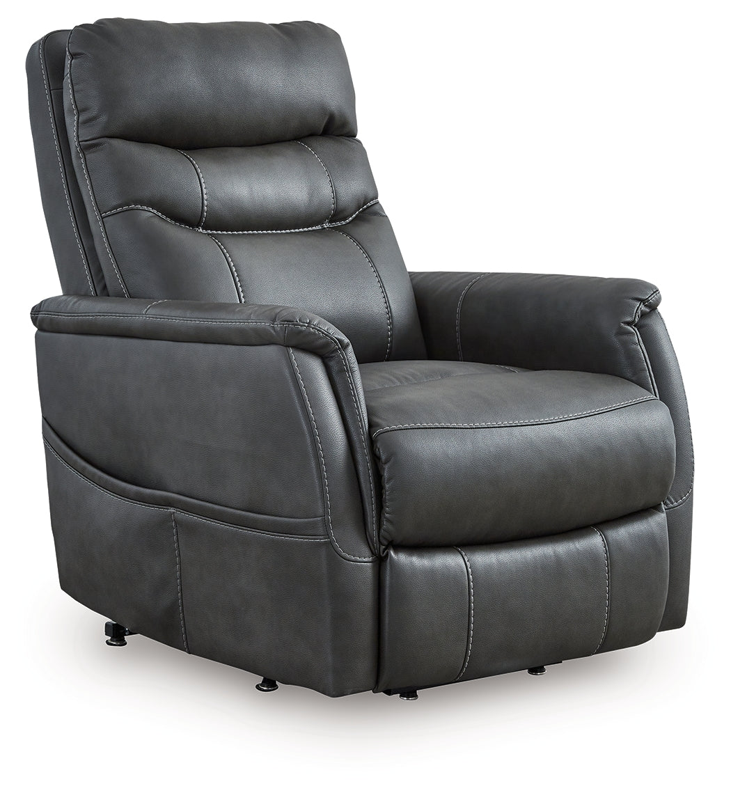 Strawbill Power Lift Recliner (Color: Shadow)