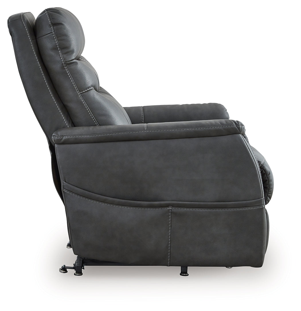 Strawbill Power Lift Recliner (Color: Shadow)