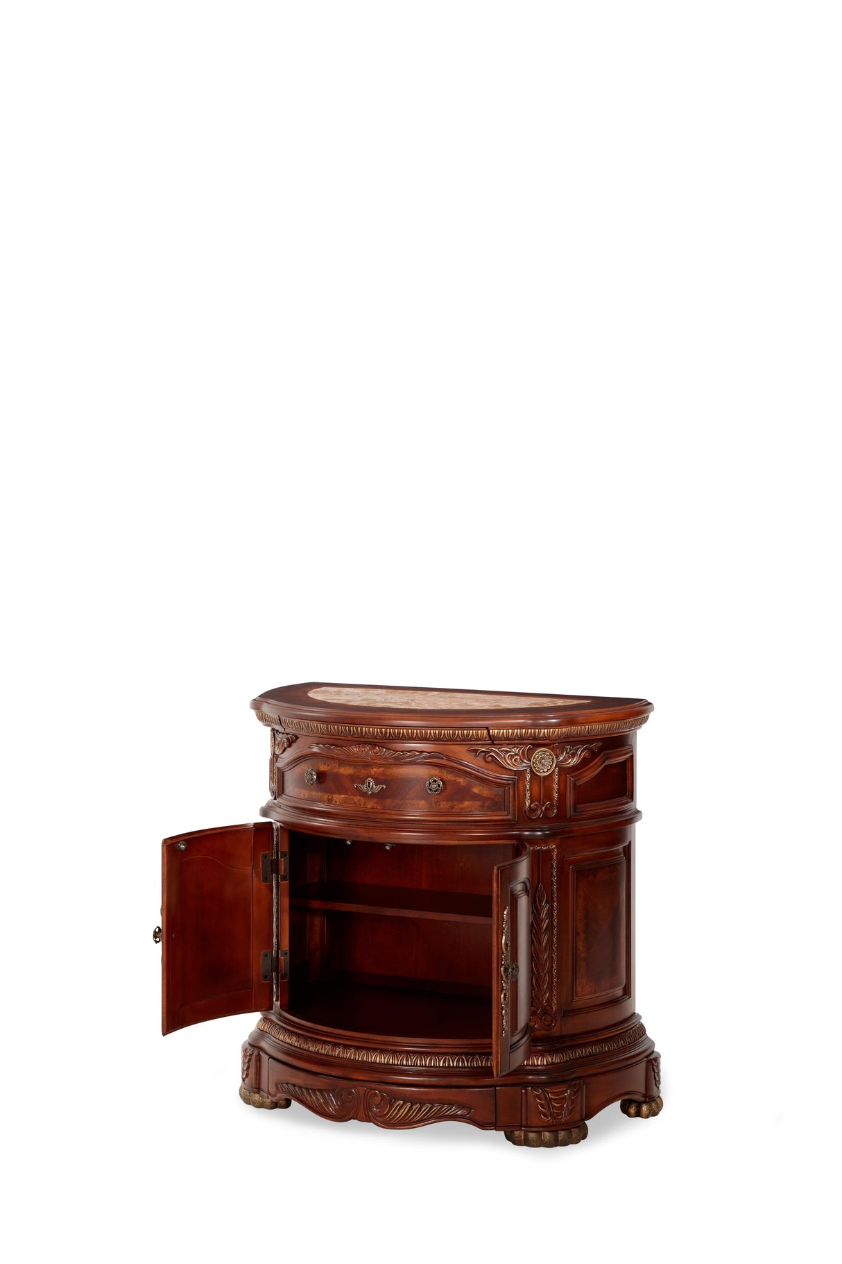 Cortina - Bedside Chest - Honey Walnut