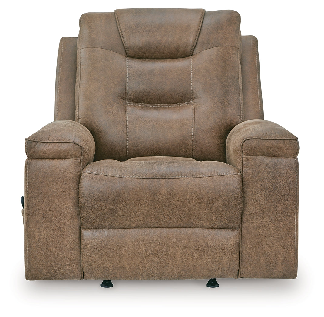 Stockworth Recliner (Color: Earth)