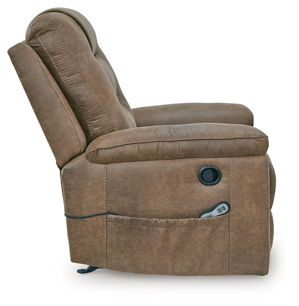 Stockworth Recliner (Color: Earth)