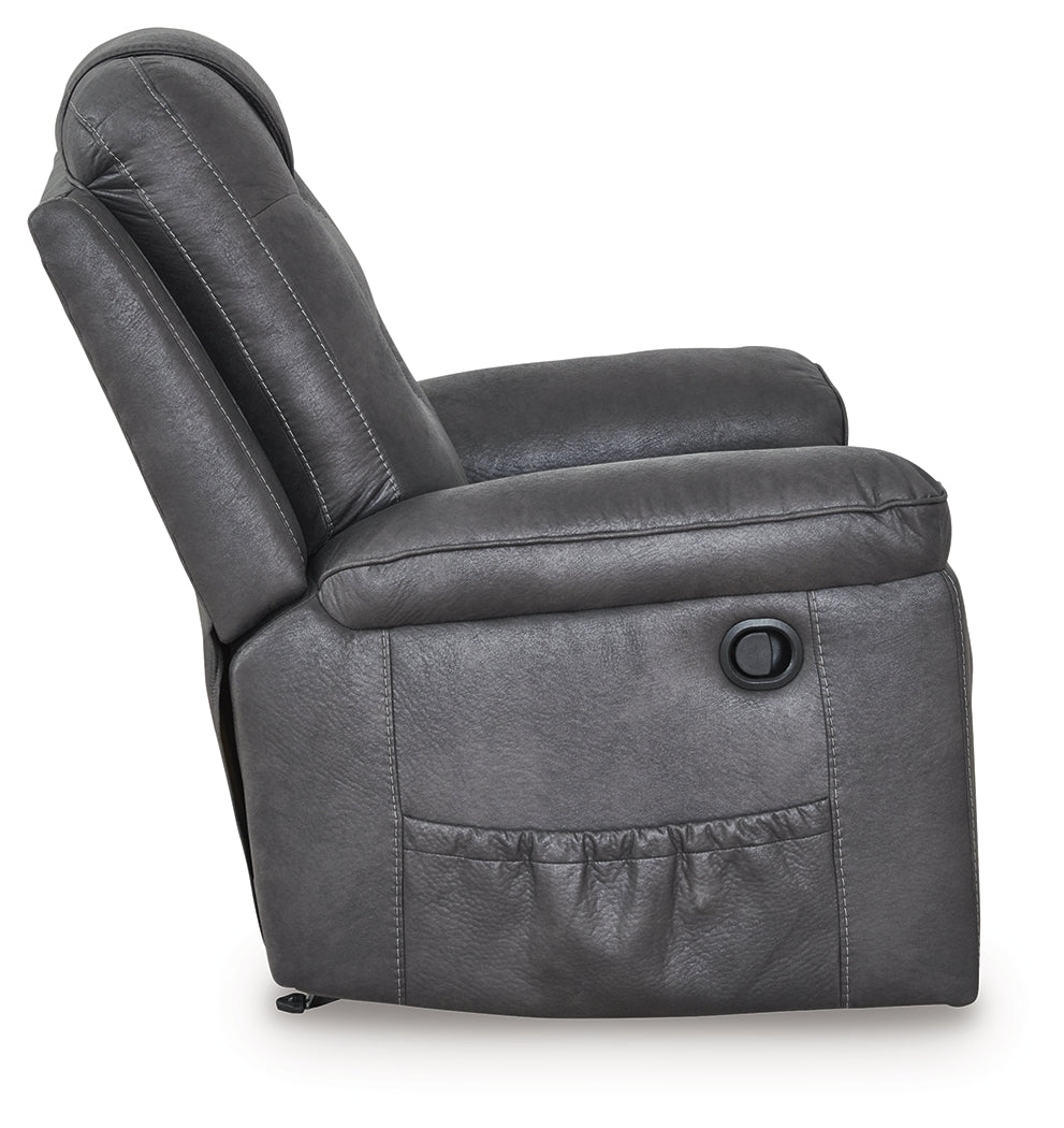 Stockworth Recliner (Color: Granite)