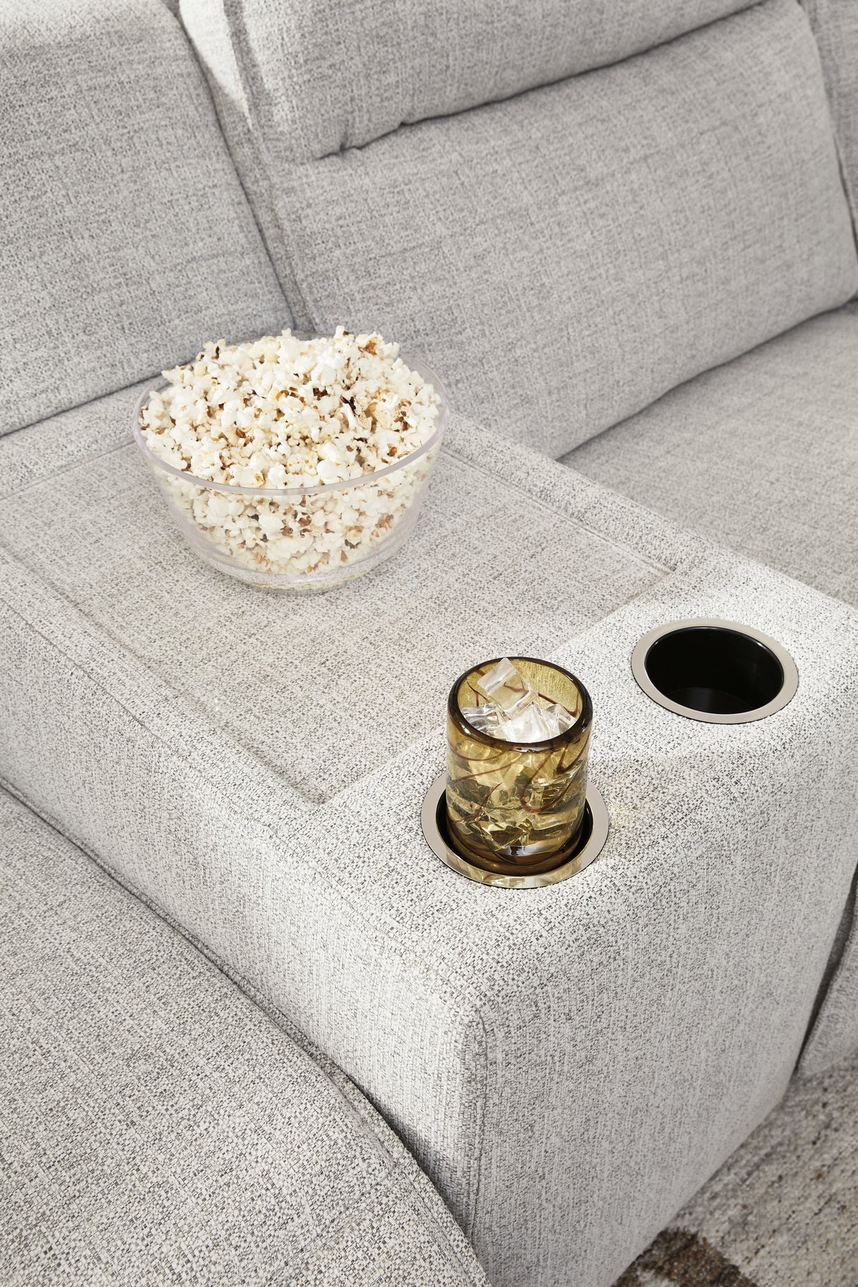 Modmax II Power Reclining Sectional with Chaise and Console (Configuration: 6-Piece (Power Armless Recliner, Armless Chair, Console, Left-Arm Facing Power Recliner, Wedge, Right-Arm Facing Power Chaise))