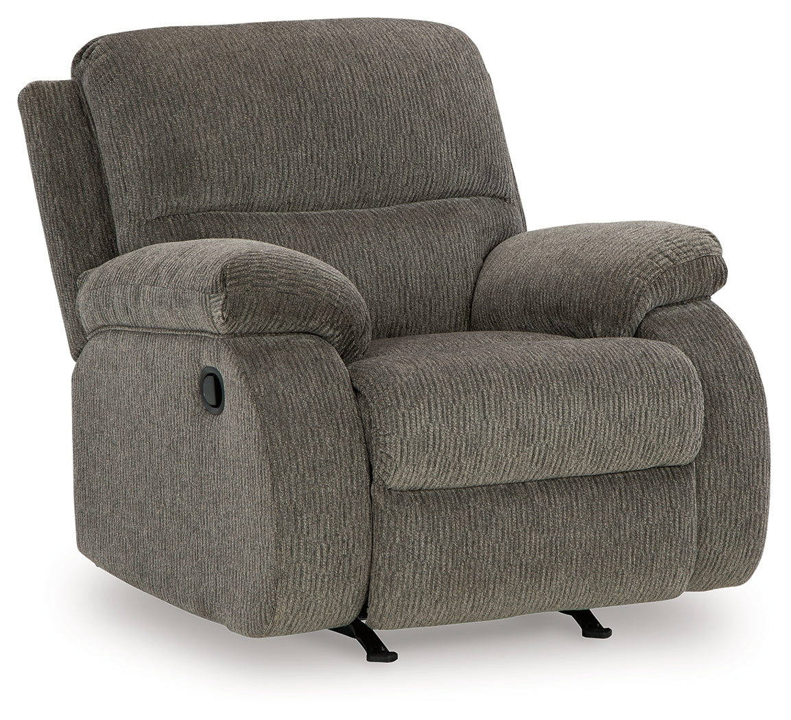 Scranto 3-Piece Sofa, Loveseat and Recliner (Reclining Sofa, Reclining Loveseat, Recliner)