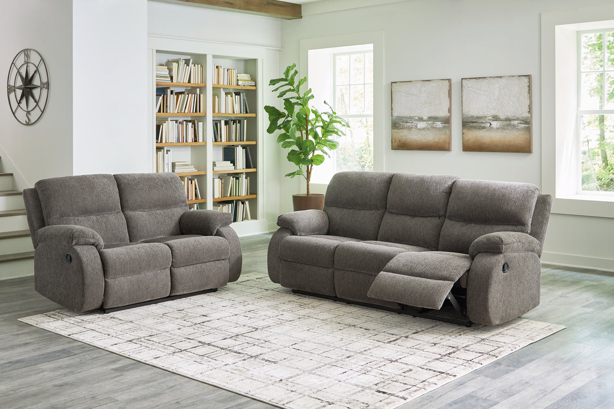 Scranto 2-Piece Sofa and Loveseat (Reclining Sofa, Reclining Loveseat)