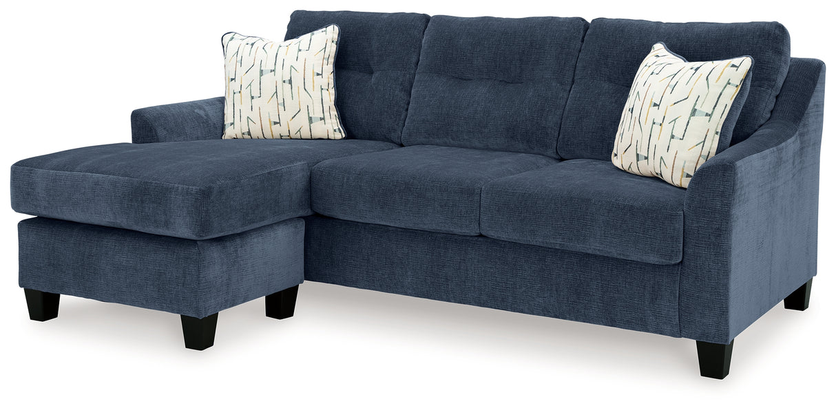 Amity Bay Queen Sofa Chaise Sleeper (Color: Ink)