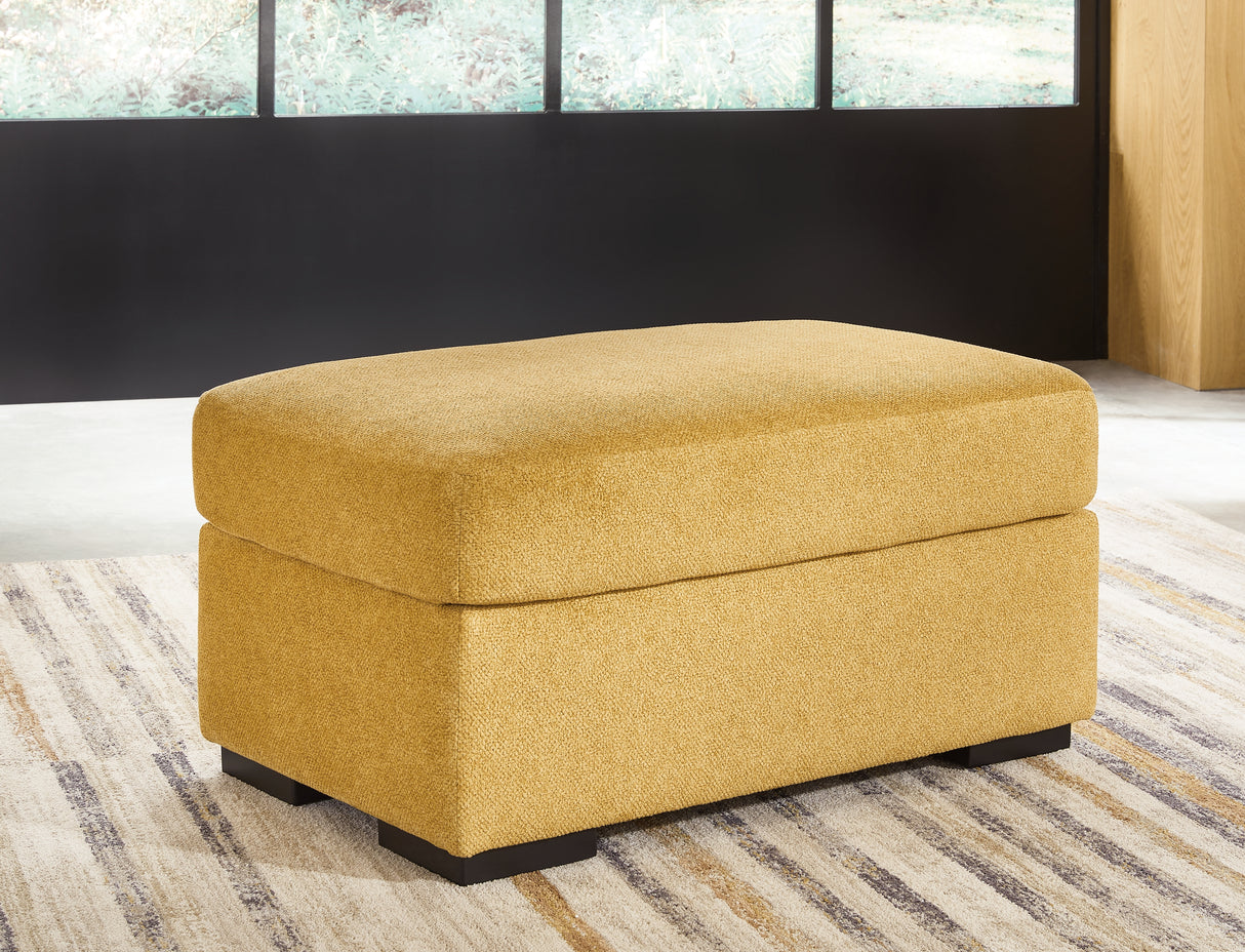 Keerwick Ottoman (Color: Sunflower)