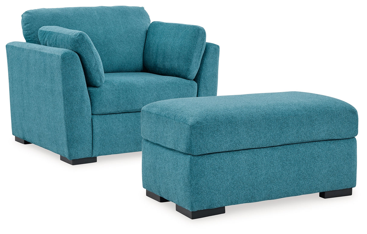 Keerwick 4-Piece Sofa, Loveseat, Chair and Ottoman (Sofa, Loveseat, Oversized Chair, Ottoman)