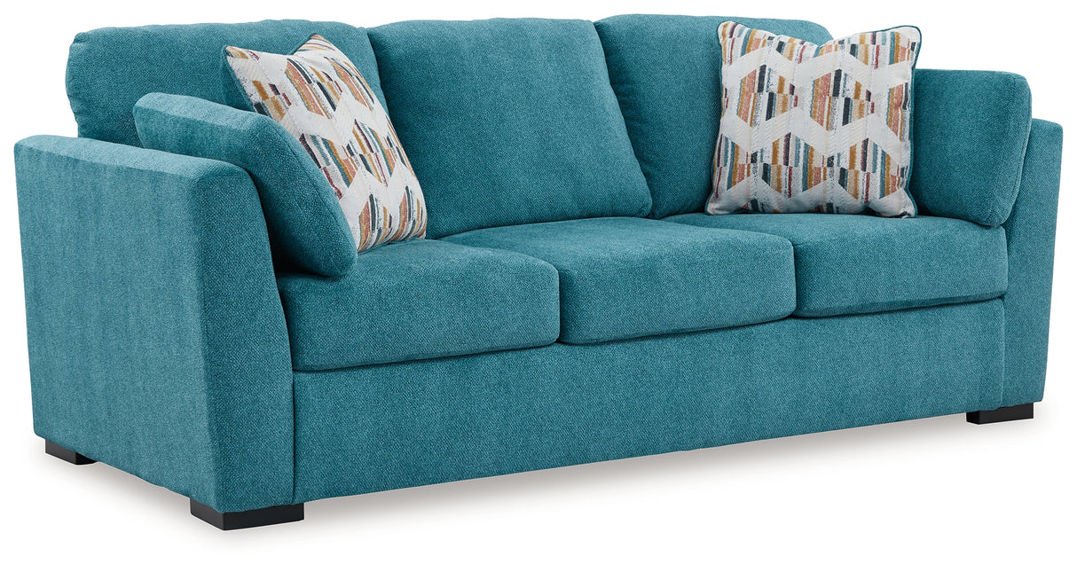 Keerwick Sofa (Color: Teal)