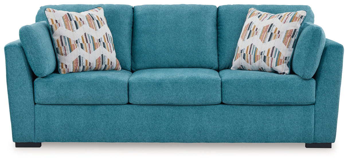 Keerwick Sofa (Color: Teal)