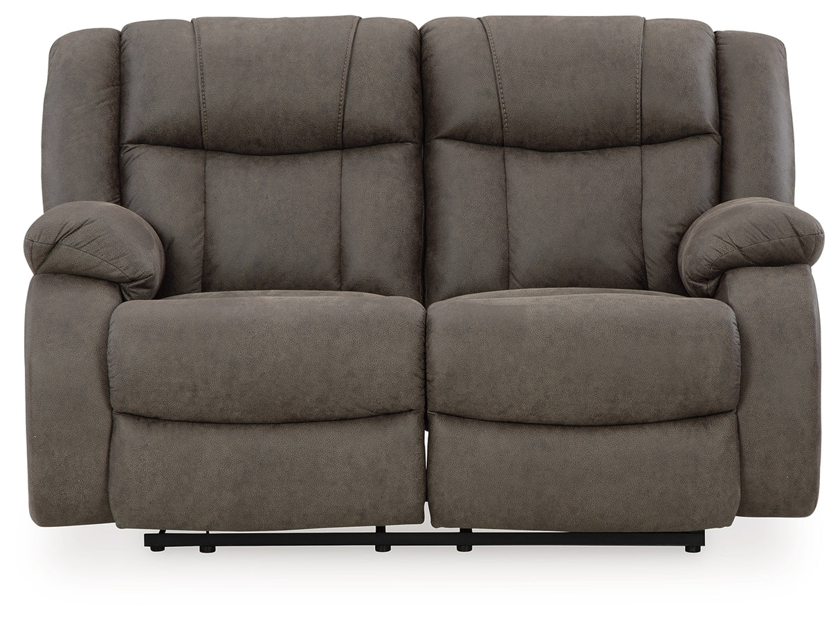 First Base 3-Piece Sofa, Loveseat and Recliner (Reclining Sofa, Reclining Loveseat, Recliner)