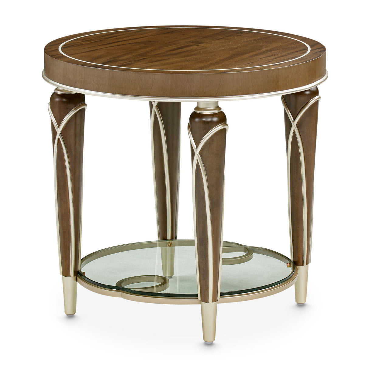 Villa Cherie - End Table - Hazelnut
