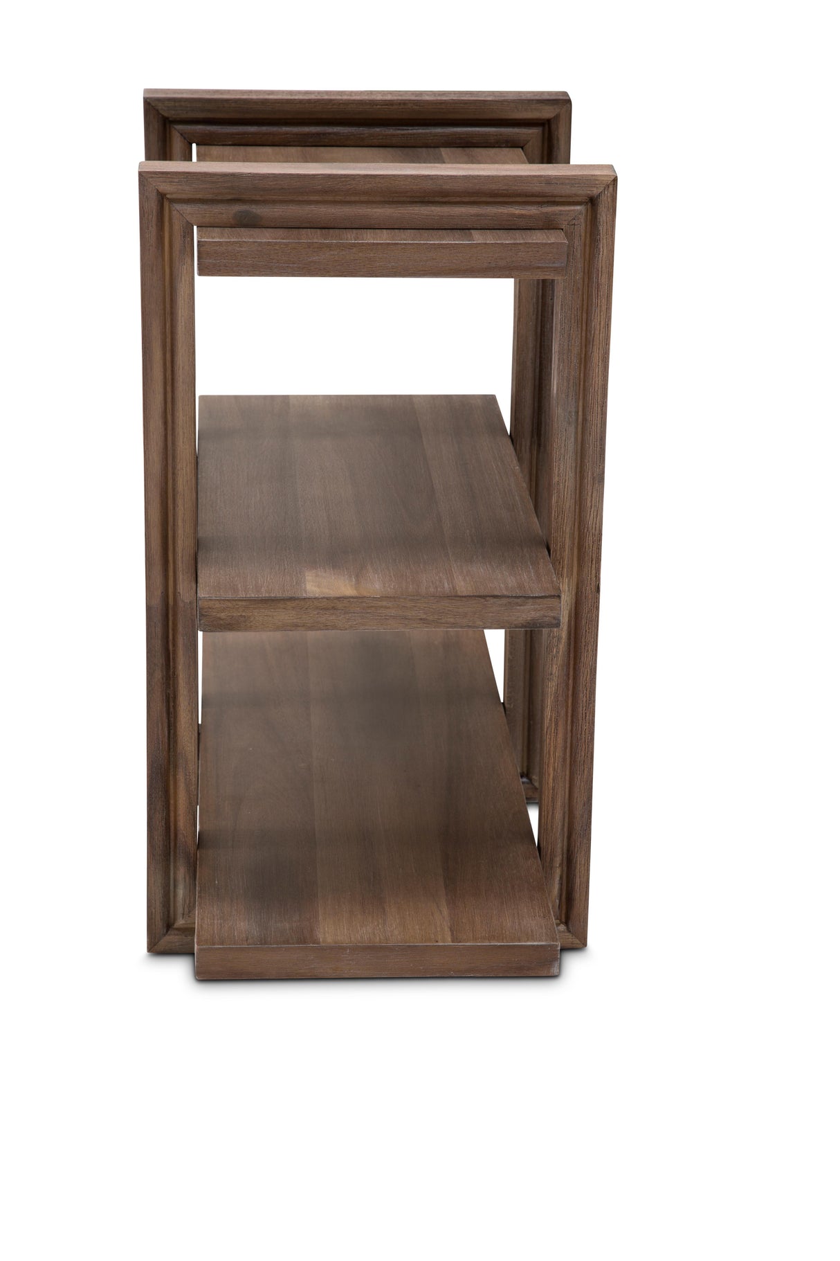 Hudson Ferry - Chair Side Table - Driftwood