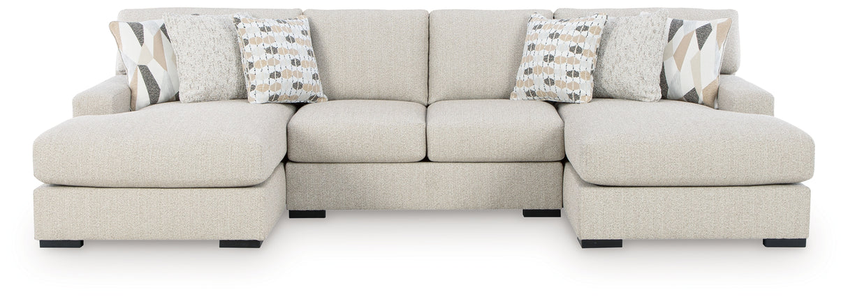 Laurelgrove 3-Piece Double Chaise Sectional (Configuration: 3-Piece (Laurelgrove Left-Arm Facing Corner Chaise, Laurelgrove Right-Arm Facing Corner Chaise, Laurelgrove Armless Loveseat))