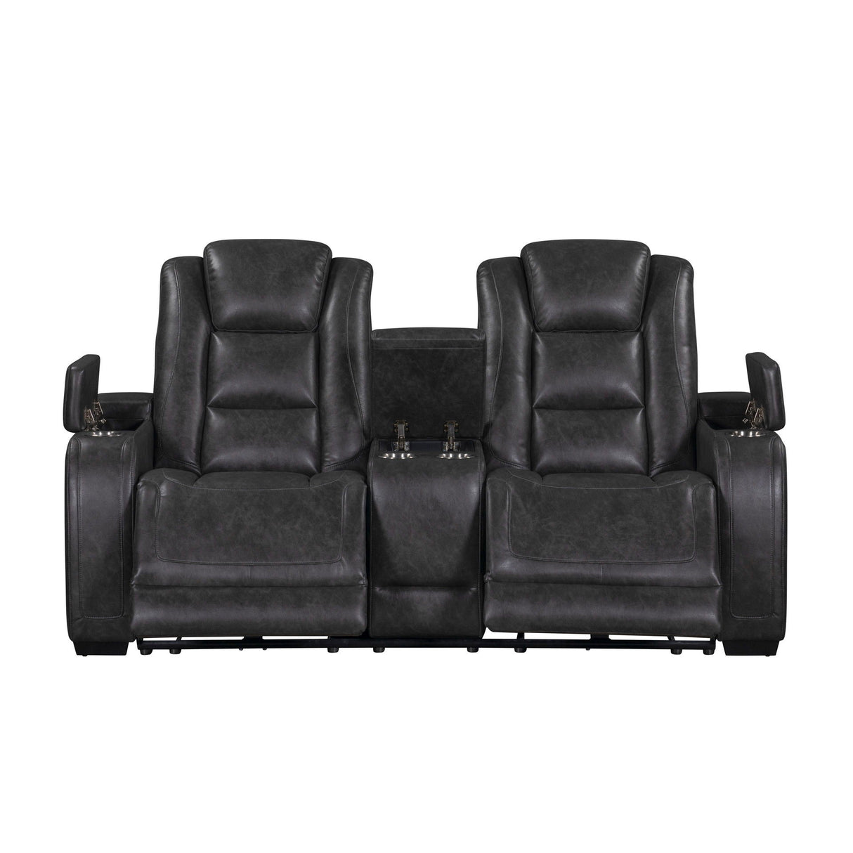 Chester - Reclining Console Loveseat With Power Headrest & Footrest