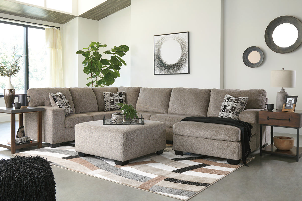 80702 4-Piece Sectional with Ottoman (Ballinasloe Oversized Ottoman, Ballinasloe Right-Arm Facing Corner Chaise, Ballinasloe Armless Loveseat, Ballinasloe Left-Arm Facing Sofa)
