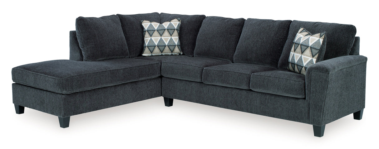 Abinger 3-Piece Sectional with Ottoman (Left-Arm Facing Corner Chaise, Right-Arm Facing Sofa, Oversized Accent Ottoman)