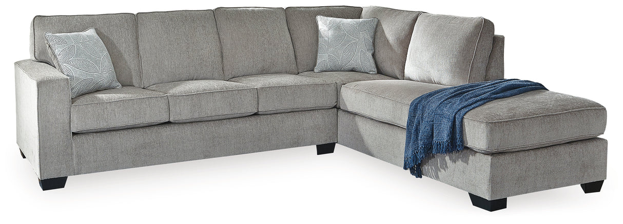 Altari 3-Piece Sectional with Ottoman (Left-Arm Facing Sofa, Right-Arm Facing Corner Chaise, Oversized Accent Ottoman)