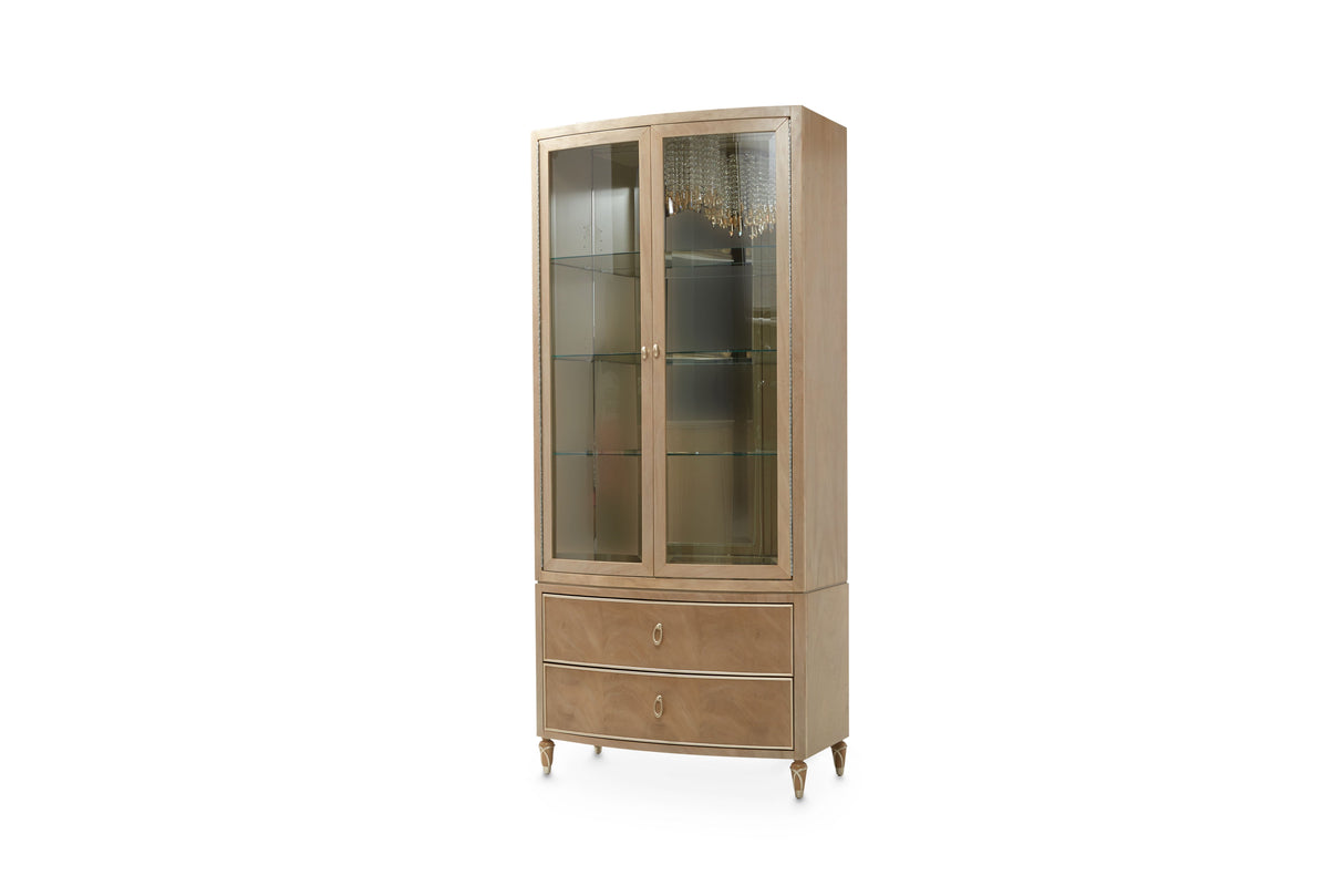 Villa Cherie - Display Cabinet - Caramel