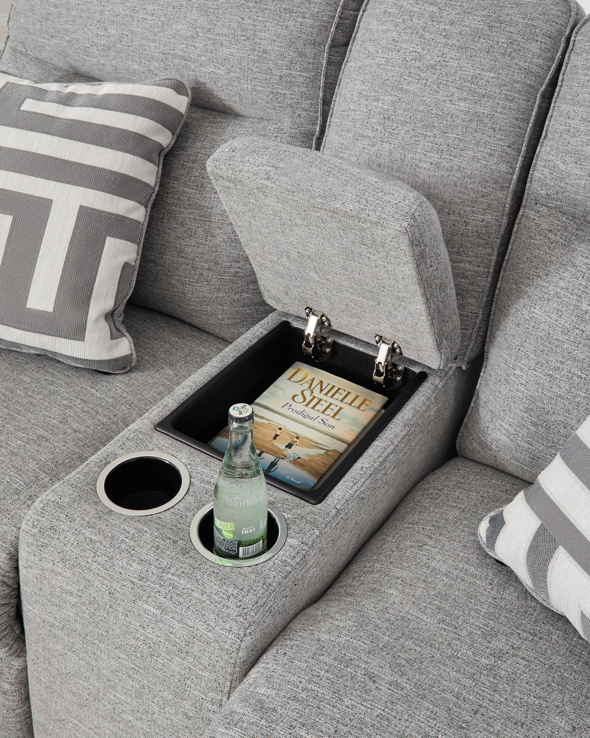 Biscoe 3-Piece Sofa, Loveseat and Recliner (Power Reclining Sofa, Power Reclining Loveseat with Console, Power Recliner)